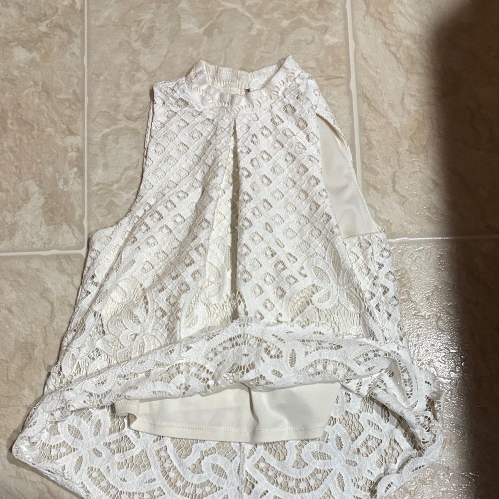 Lace Western Tank - Picture 4 of 4